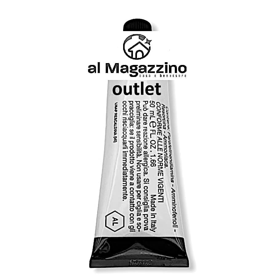 LISAP TONETTE tinta colore capelli N1 Nero Brillante Cream color Light permanente - immagine 2