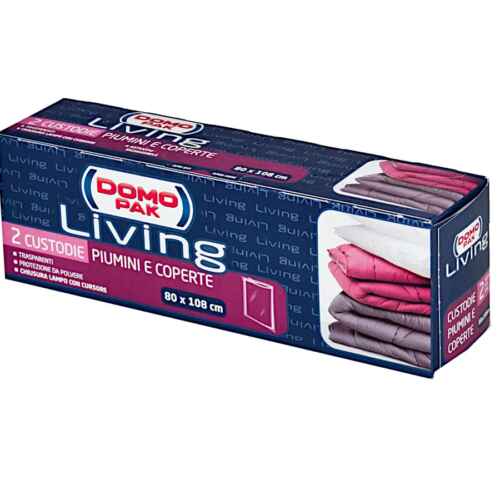 Domopak Living custodie per piumini e coperte 2 pz